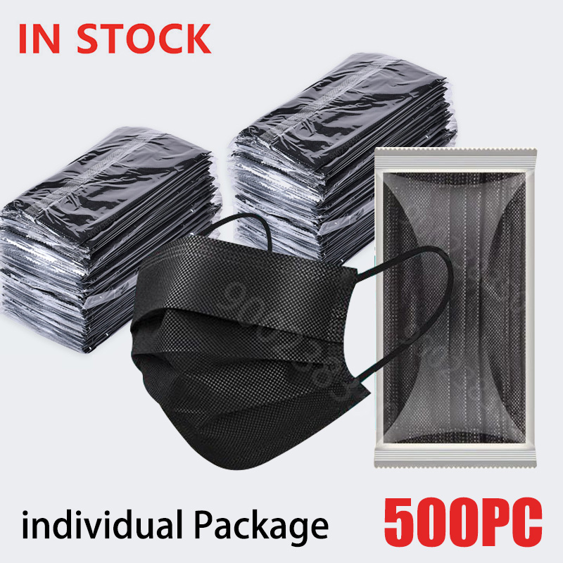 Disposable Surgical Mask - 10–500 шт. Одноразовые маски для взрослых,