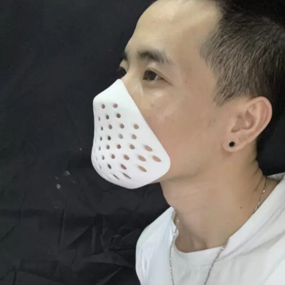 Маска на пол лица 3D в виде па – обзор и цена Silicone Mask Bracket